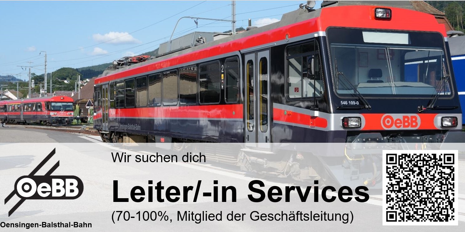 Wir suchen dich: Leiter/-in Services