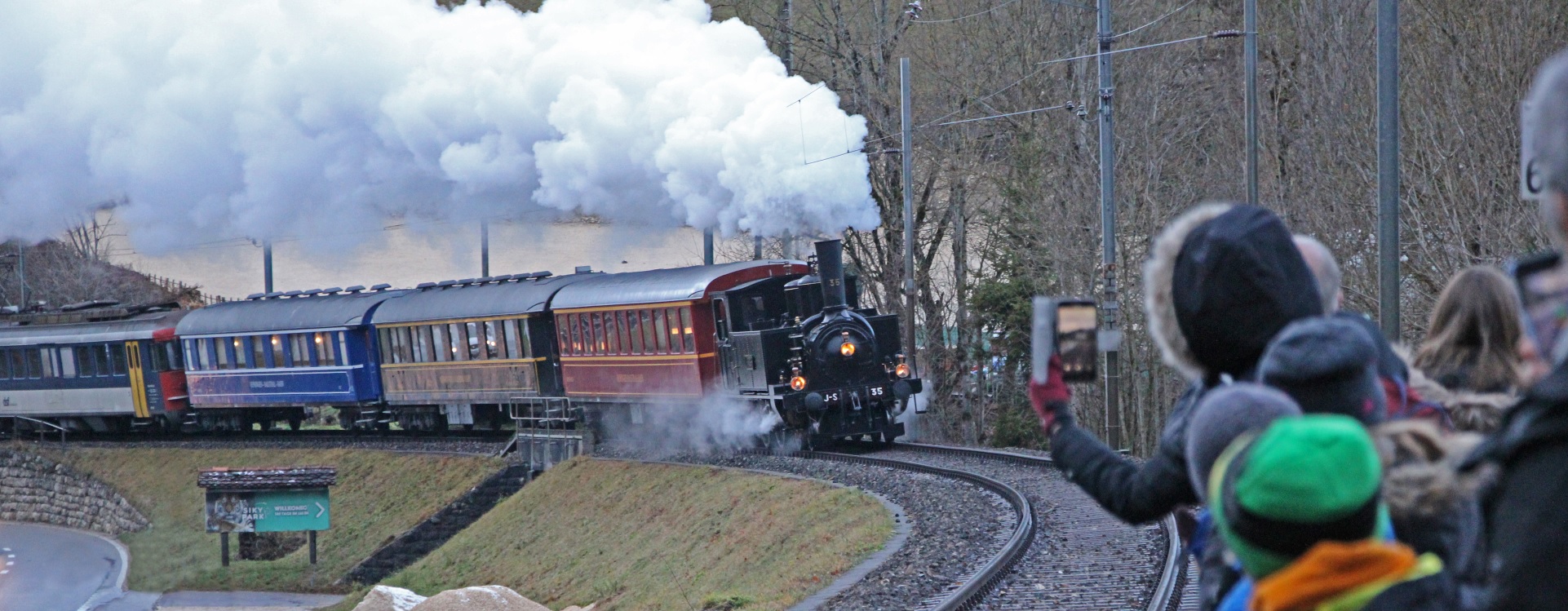 Samichlaus-Dampffahrt nach Huttwil am So, 29. November 2026